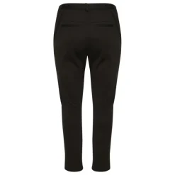 Kaffe Curve KCjenna Belt Pant - Sort buks med bælte 10582254 Black Deep fra Kaffe Curve