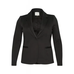 Kaffe Curve KCjenna Blazer - Sort blazer 10582130 Black Deep fra Kaffe Curve