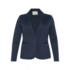 Kaffe Curve KCjenna Blazer - Marineblå blazer 10582130 Midnight Marine fra Kaffe Curve