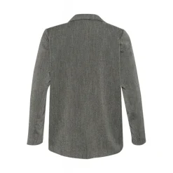 Kaffe Curve KCjosia Blazer - Grå habitjakke 10582577 Grey Melange fra Kaffe Curve