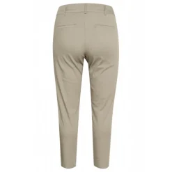 Kaffe Curve KCleana 7/8 Chino Pants - Grå bukser 10581546 Elephant Skin fra Kaffe Curve