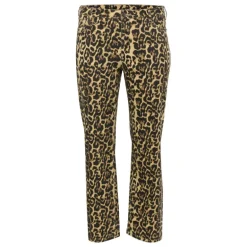 Kaffe Curve KCleonoma Jenas - Jeans med leopard print 10583076 Naturel Leopard Print fra Kaffe Curve