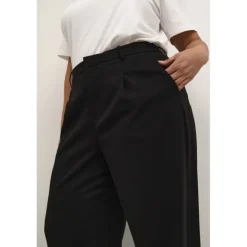 Kaffe Curve KCmerla Pants - 7/8 bukser 10582231Black Deep fra Kaffe Curve