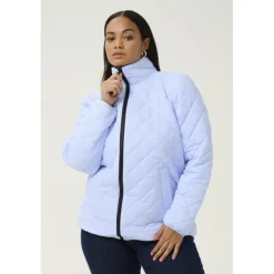 Kaffe Curve KCmoreen Jacket - Lyseblå overtøjsjakke 10582916 Windsurfer fra Kaffe Curve