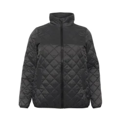 Kaffe Curve KCmoreen Jacket - Koksgrå overtøjsjakke 10582916 Black Oyster fra Kaffe Curve