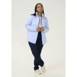 Kaffe Curve KCmoreen Jacket - Lyseblå overtøjsjakke 10582916 Windsurfer fra Kaffe Curve