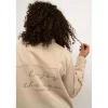 Kaffe Curve KCsisel Shirt Jacket - Sandfarvet denim jakke 10582316 Feather Gray fra Kaffe Curve