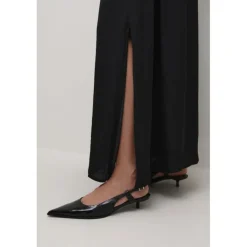 Kaffe KAallie Skirt - Sort lang nederdel 10509147 Black Deep fra Kaffe