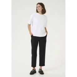 Kaffe KAhella Elastic Pant - Sort buks 10509772 Black Deep fra Kaffe
