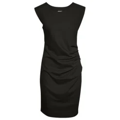 Kaffe KAindia Round-Neck Dress - Sort kjole 10508422 Black Deep fra Kaffe