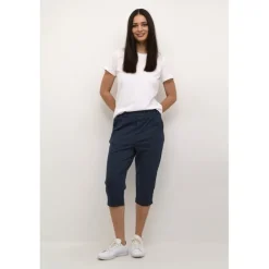 Kaffe KAjenny Capri Pants - 10508872 Midnight Marine fra Kaffe