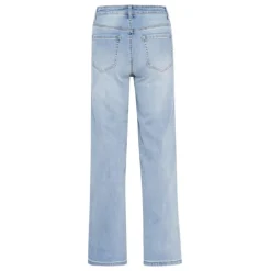 Kaffe KAkarla HW Wide Jeans - Jeans 10507619 Light Blue Washed fra Kaffe