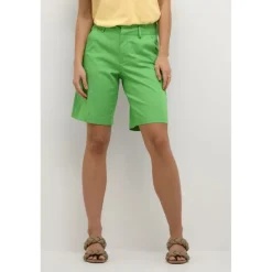 Kaffe KAlea City Shorts - Grøn shorts 10505457 Poison Green fra Kaffe