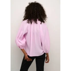 Kaffe KAlianna Blouse - Lyserød bluse 10509400 Lilac Snow fra Kaffe