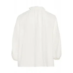 Kaffe KAlianna Blouse - Off White bluse 10509400 Chalk fra Kaffe