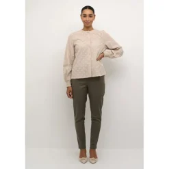 Kaffe KAloraine Pants - Brun buks 10509133 Major Brown fra Kaffe
