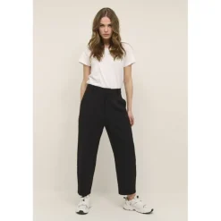 Kaffe KAmerle Pants Suiting - 7/8 bukser 10504769 Black Deep fra Kaffe
