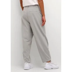 Kaffe KAmerle Pants Suiting - Lysegrå 7/8 bukser 10504769 Grey Melange fra Kaffe