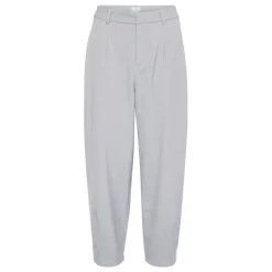 Kaffe KAmerle Pants Suiting - Lysegrå 7/8 bukser 10504769 Grey Melange fra Kaffe