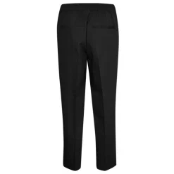 Kaffe KAsakura Cropped Pants - Buks 10506127 Black Deep fra Kaffe