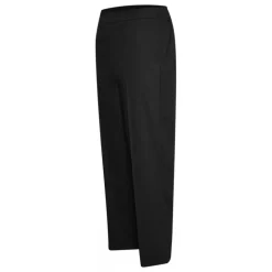Kaffe KAsakura Cropped Pants - Buks 10506127 Black Deep fra Kaffe
