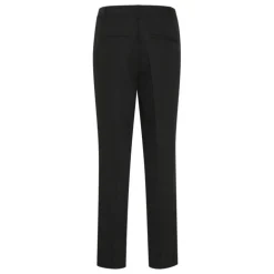 Kaffe KAsakura HW Zipper Pants - Sort buks 10507770 Black Deep fra Kaffe