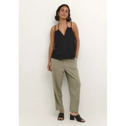 Kaffe KAsilja Top - Sort Top 10508631 Black Deep fra Kaffe