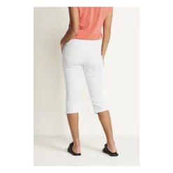 Kaffe KAzelina Capri Jeans - 10506525 Chalk fra Kaffe