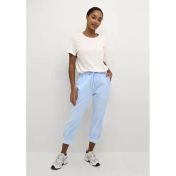 Kaffe Naya Capri Pants - Lyseblå buks 10502803 Windsurfer fra Kaffe