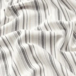 Lady Avenue Bamboo Flannel Nightshirt - Brun stribet natskjorte 84-2085 Deer/Rose Stripes fra Lady Avenue