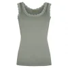 MARTA MdcAngeline top - Grøn rib top 2499 Military fra Marta du Château
