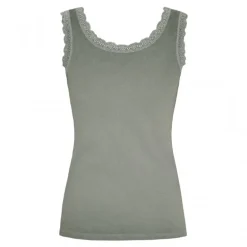 MARTA MdcAngeline top - Grøn rib top 2499 Military fra Marta du Château