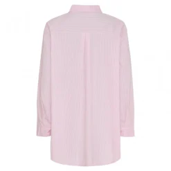 MARTA MdcCanelle Shirt - Lyserød stribet skjorte 249320 Pink49 fra Marta du Château