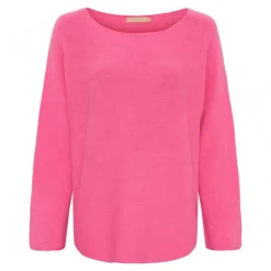 MARTA MdcDagmar Knit - Pink langærmet strik 5001 Fuxia Fluo fra Marta du Château