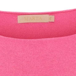 MARTA MdcDagmar Knit - Pink langærmet strik 5001 Fuxia Fluo fra Marta du Château