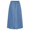 MARTA MdcEmeline Skirt - Denim nederdel 257005 Chambre Medio fra Marta du Château