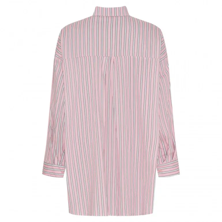 MARTA MdcGarance Shirt - Lyserød stribet skjorte 6871 Originale2636 fra Marta du Château