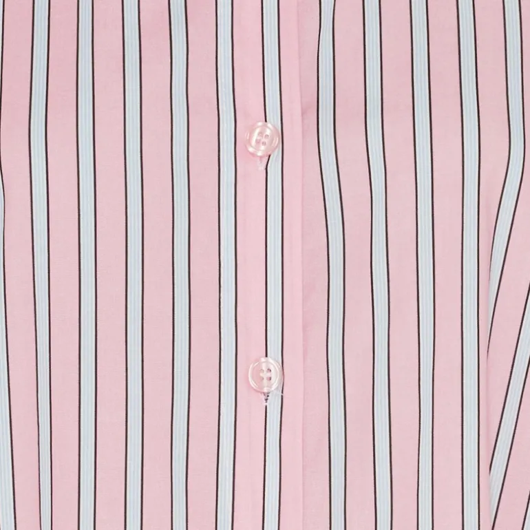 MARTA MdcGarance Shirt - Lyserød stribet skjorte 6871 Originale2636 fra Marta du Château