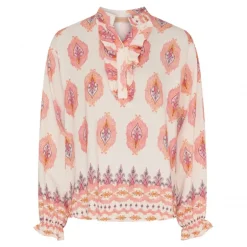 Marta MdcJoceline Shirt - Skjorte med flæse 5891 Fuxia4160tpi fra Marta du Château