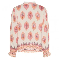 Marta MdcJoceline Shirt - Skjorte med flæse 5891 Fuxia4160tpi fra Marta du Château