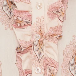 Marta MdcJoceline Shirt - Skjorte med flæse 5891 Rosa-V4160pi fra Marta du Château