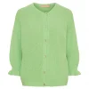 Marta MdcJuliana Knit - Grøn kortærmet Cardigan 2413 Light Green fra Marta du Château