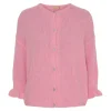 Marta MdcJuliana Knit - Lyserød kortærmet Cardigan 2413 Baby Pink fra Marta du Château