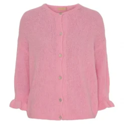 Marta MdcJuliana Knit - Lyserød kortærmet Cardigan 2413 Baby Pink fra Marta du Château
