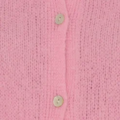Marta MdcJuliana Knit - Lyserød kortærmet Cardigan 2413 Baby Pink fra Marta du Château