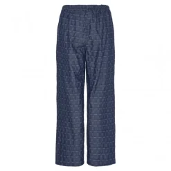 MARTA MdcLouise Pants - Blå printet buks 6782 Jeans fra Marta du Château