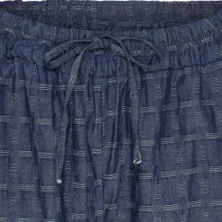 MARTA MdcLouise Pants - Blå printet buks 6782 Jeans fra Marta du Château