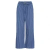 Marta MdcNinette Pant - Blå stribet buks 6009 Medium Blue fra Marta du Château