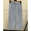 MARTA MdcVioleta Pants - Lyseblå fløjlsbuks 62543 Celeste 2389 fra Marta du Château