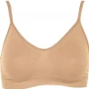 Missya Bra Top Solid - Nude Seamless Top med smalle stropper 12219 fra Missya